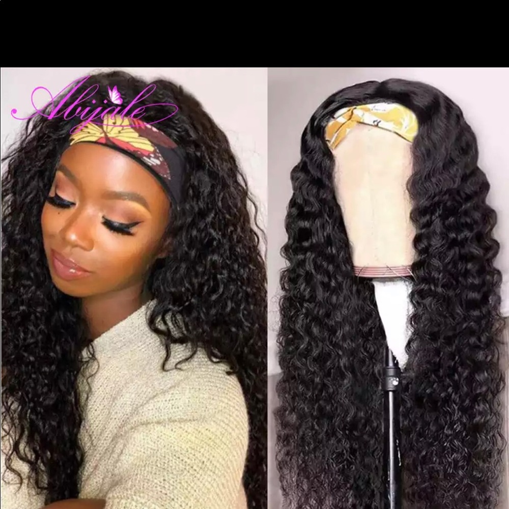 22 inch head band wig